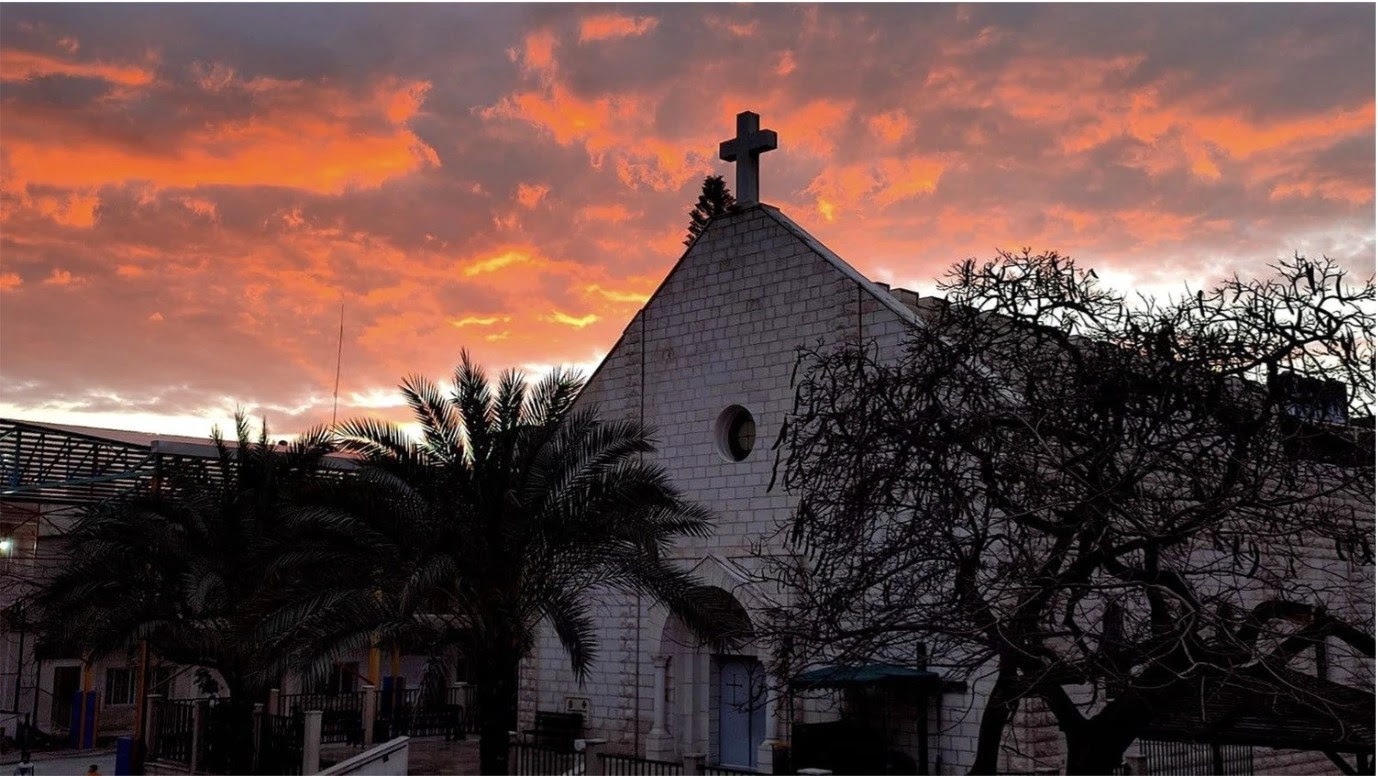 Igreja da Sagrada Família, em Gaza