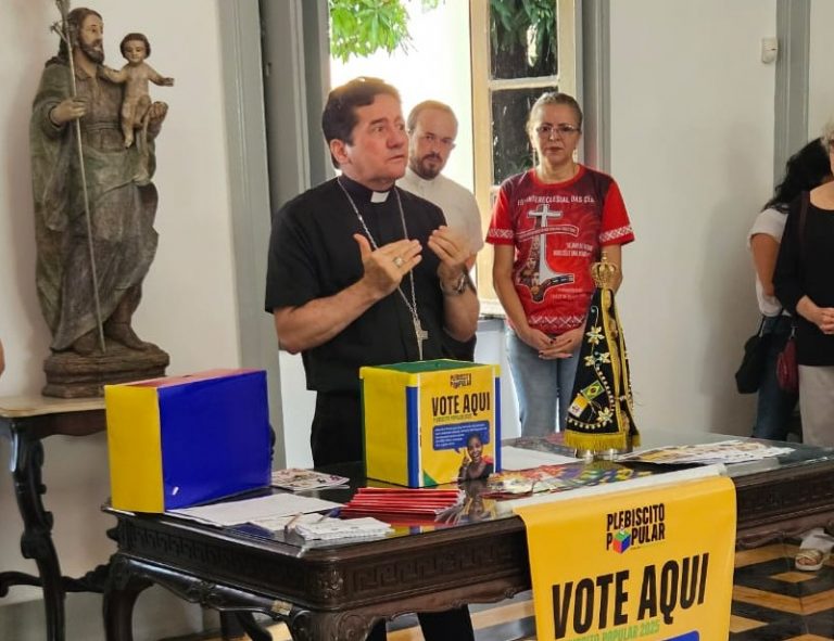 ‘O que está sendo proposto é a doutrina social da Igreja’, diz arcebispo sobre plebiscito 
