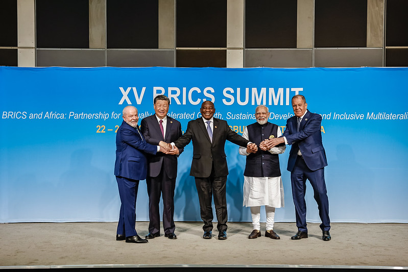 Foto oficial dos líderes do Brics