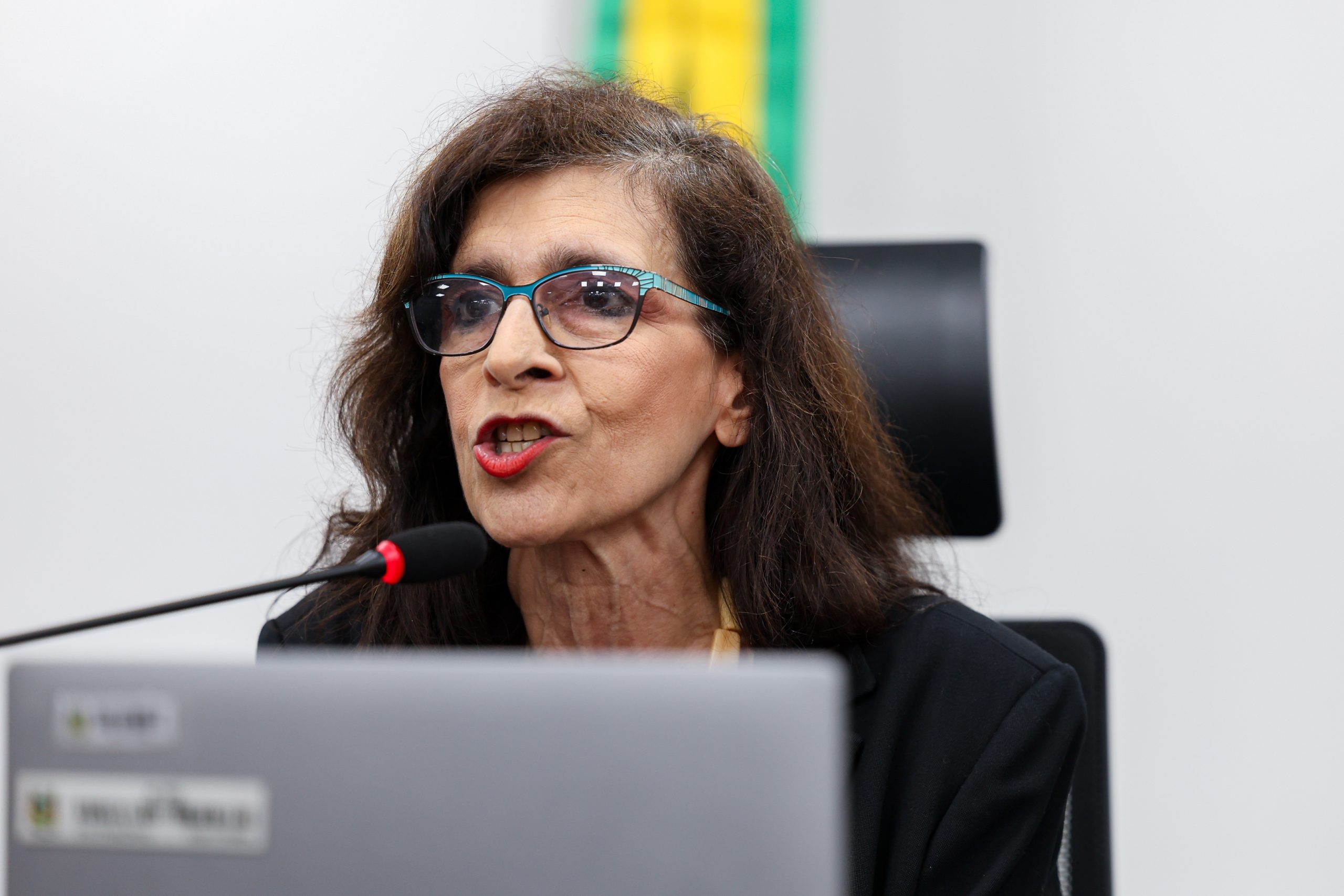 Reitora da Universidade Federal do Rio Grande do Sul, professora Márcia Barbosa