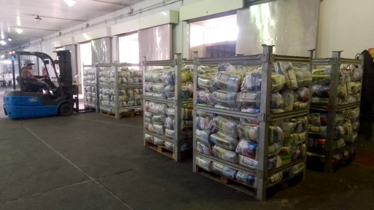 Conab doa mil cestas de alimentos a famílias de São Lourenço do Sul atingidas pelas enchentes