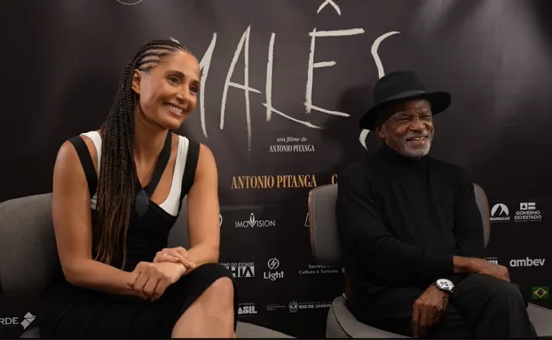 Antonio e Camila Pitanga relatam emoção e luta de 30 anos para levar ‘Malês’ ao cinema