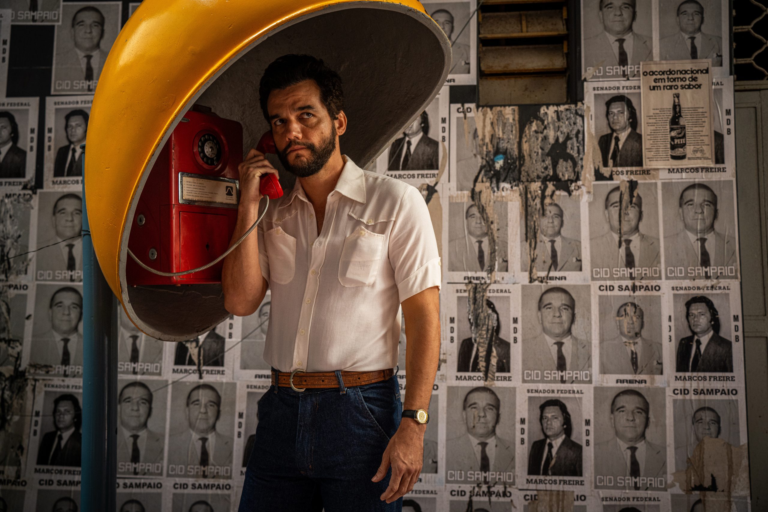 Wagner Moura, que interpreta o protagonista Marcelo, recebeu prêmio de Melhor ator em Cannes