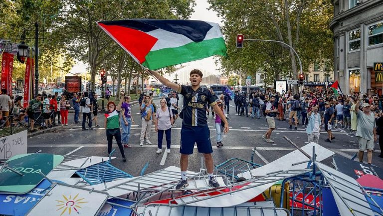 A Palestina venceu a Volta Ciclística da Espanha