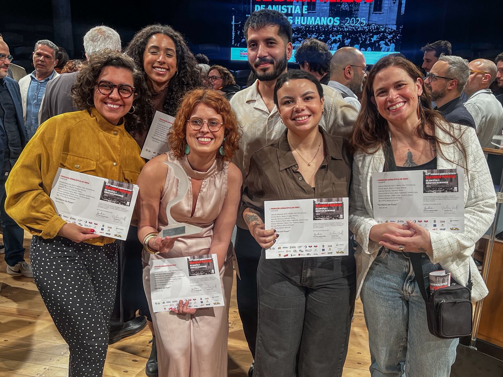 BdF receives Vladimir Herzog Award for the series Território em Fluxo: 'Deep commitment'
