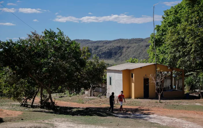 Vista da Comunidade quilombola Kalunga do Engenho II