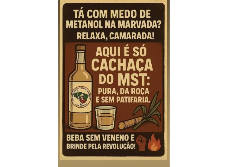 Medo do Metanol? Feira do MST oferece bebidas com origem garantida; veja programação