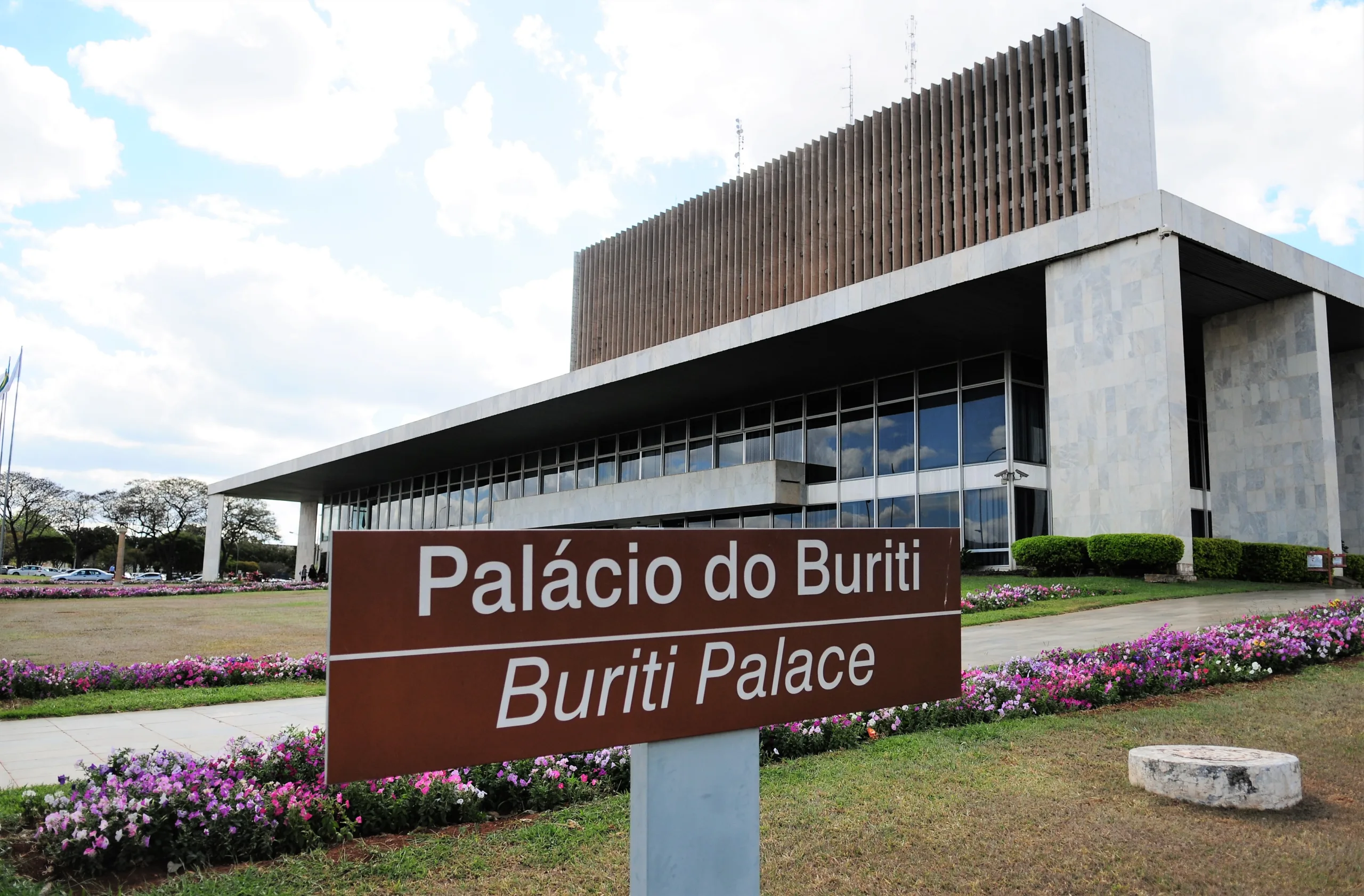 Imagem do Palácio do Buriti, sede do poder Executivo do Distrito Federal