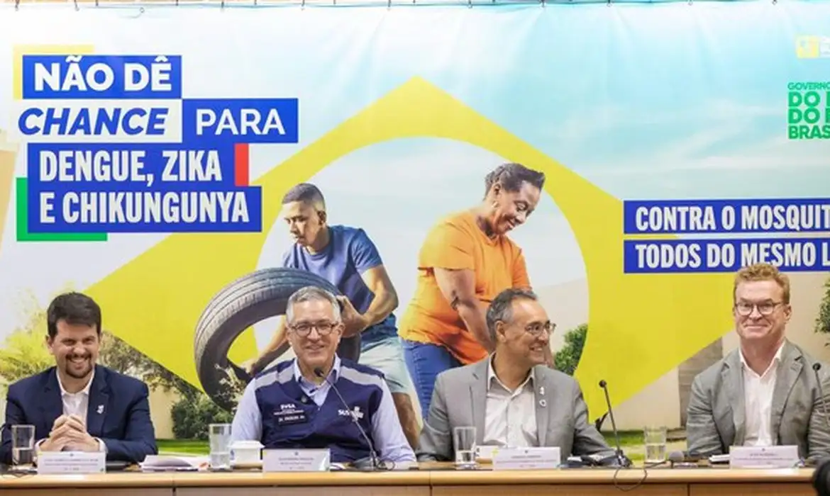 Ministério da Saúde intensificará mobilização contra dengue no Brasil
