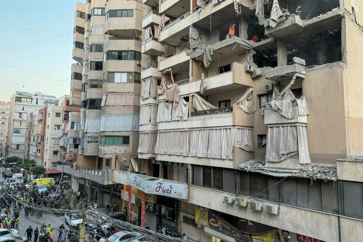 O ataque de Israel deixou cinco mortos e 28 feridos em Beirute