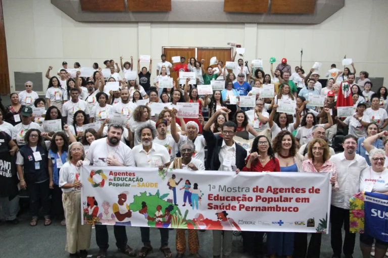 Fiocruz forma mais de 350 lideranças comunitárias para fortalecer o SUS em Pernambuco