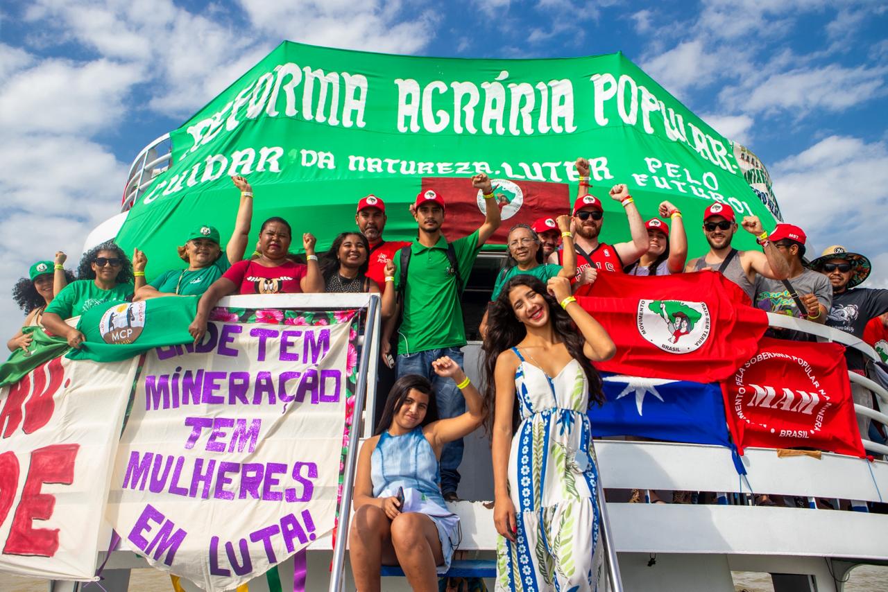 Mais de 5 mil pessoas estiveram nas embarcações com cobranças por justiça climática e ambiental
