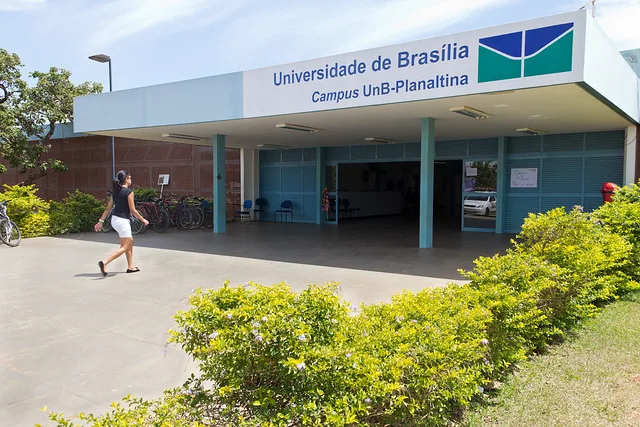 Entrada/Portaria do campus de planaltina da Universidade de Brasilia