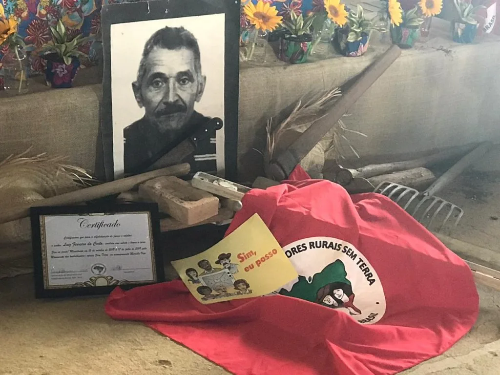 Seu Luís trabalhava como pedreiro e vivia no acampamento Marielle Vive, em Valinhos (SP)