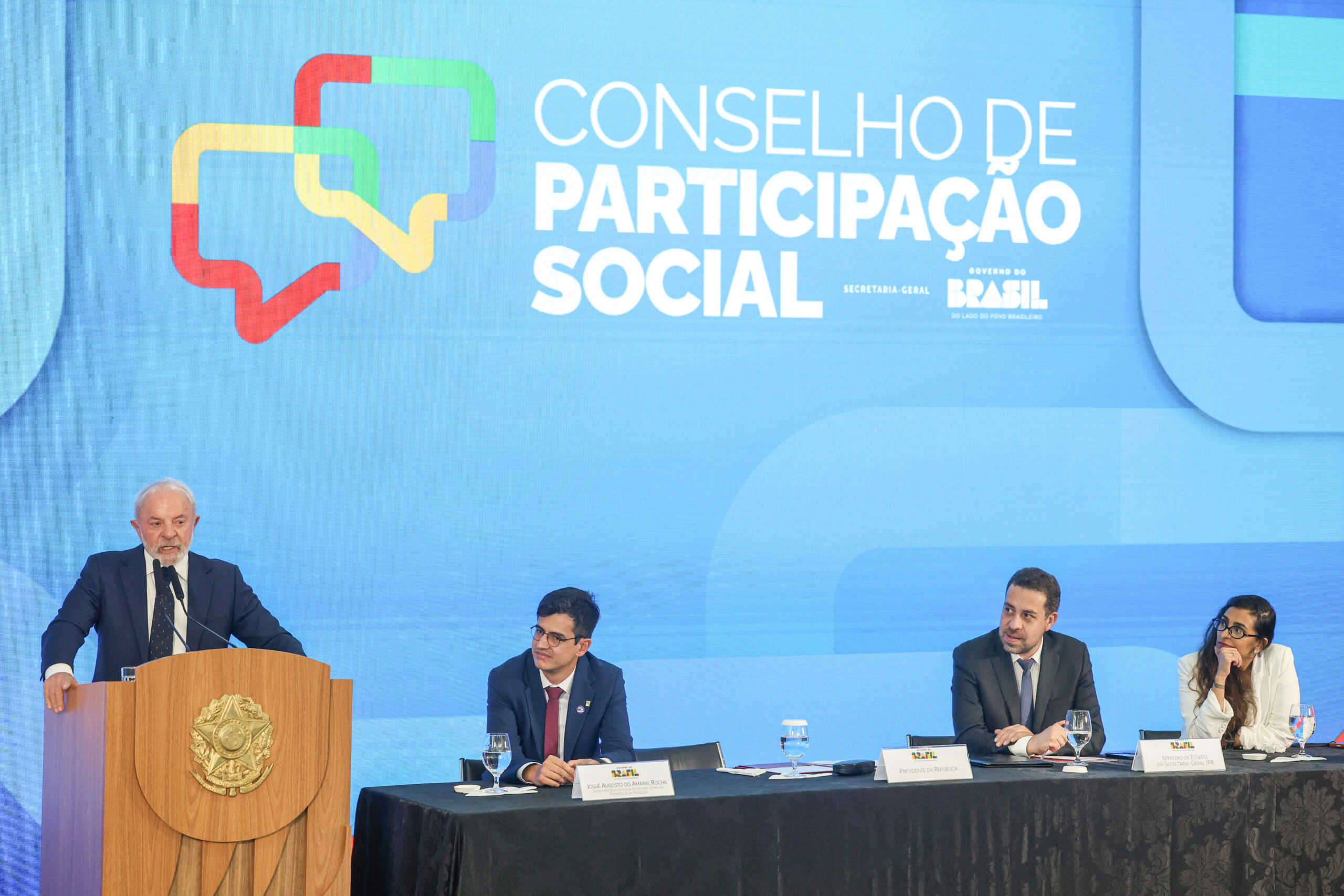Presidente Lula, durante a 10ª Reunião do Conselho de Participação Social (CPS).