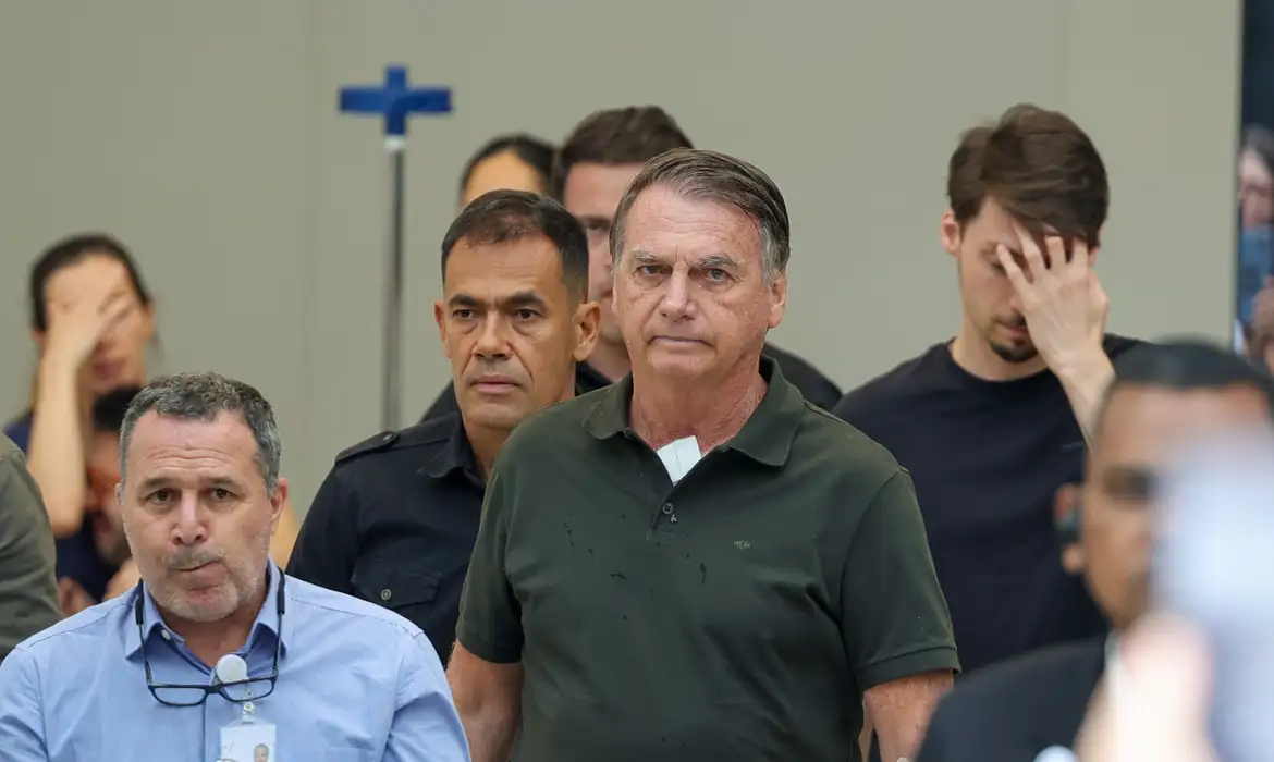 O ex-presidente Jair Bolsonaro