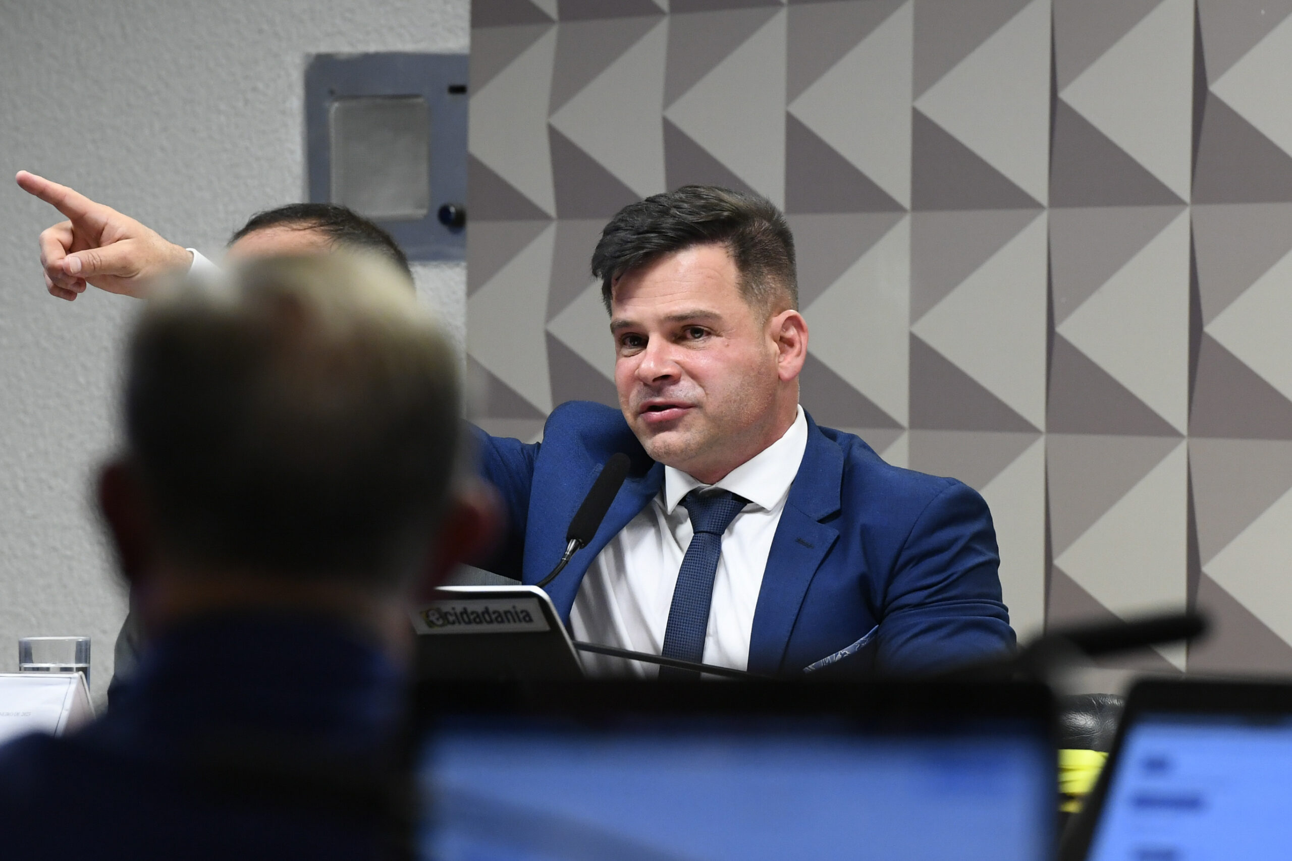 Silvinei Vasques, durante CPI no Senado sobre os atos de 8 de janeiro.