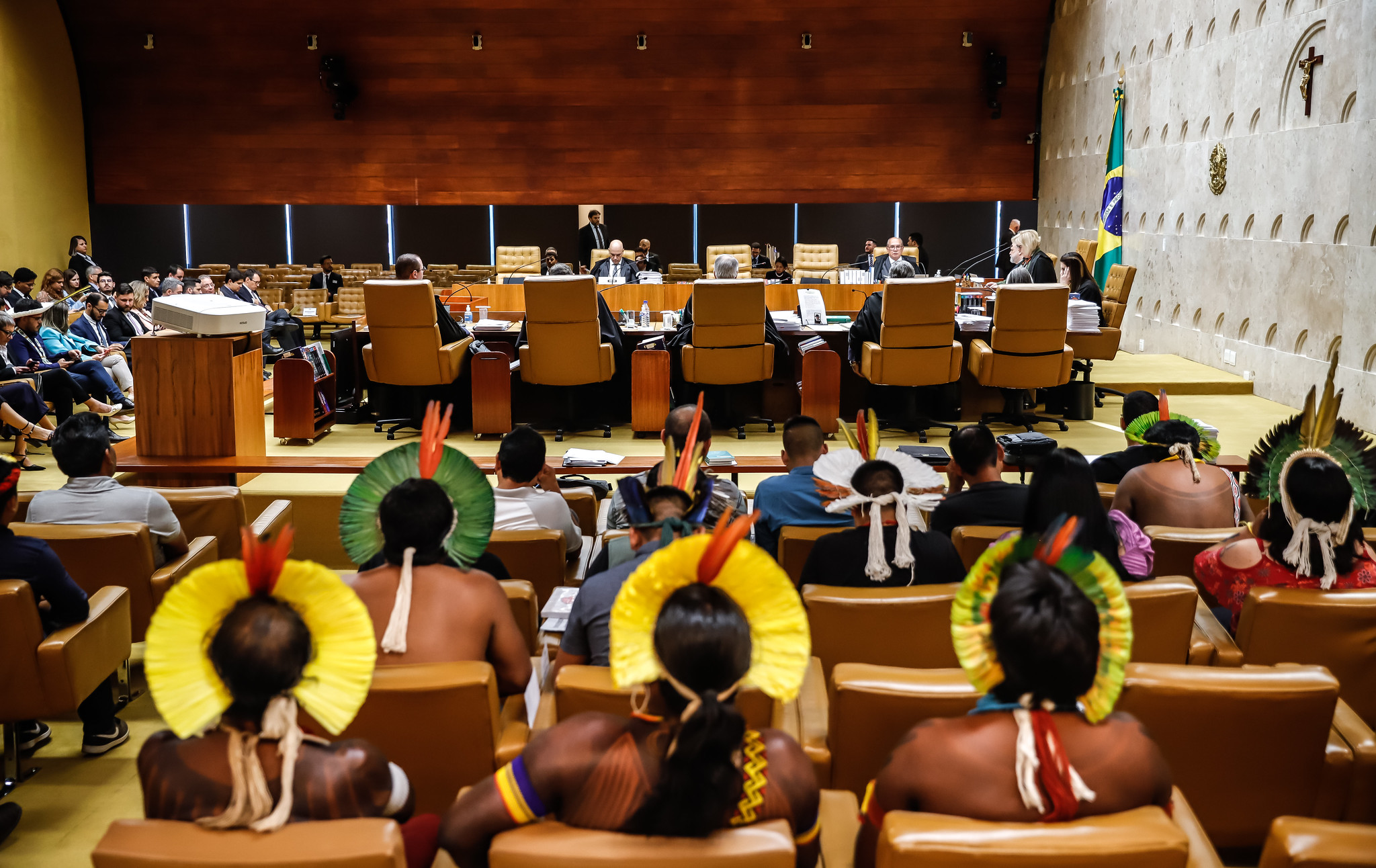 STF julgou e declarou inconstitucional a tese do marco temporal, em 2023.