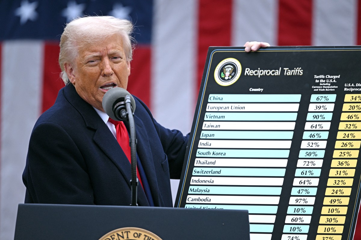 Trump anunciou em abril seu tarifaço: taxas extras para todos os países sobre suas vendas aos EUA