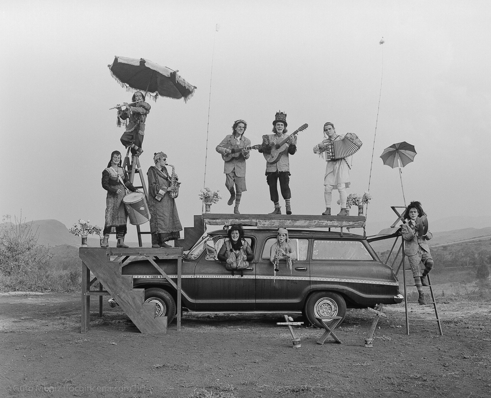 Primeira montagem da peça "Romeu e Julieta", do Grupo Galpão, de Minas Gerais, em 1992