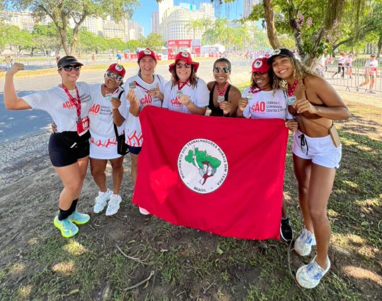 MST participa da corrida da Ação da Cidadania no Rio de Janeiro  