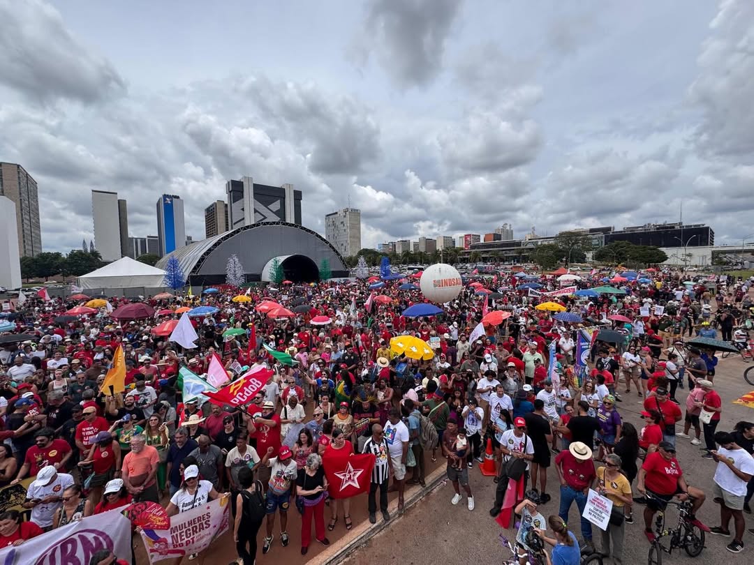 Manifestantes ocuparam a capital federal contra anistia a condenados pela trama golpista