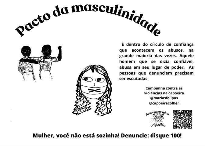 campanha contra as violências na capoeira