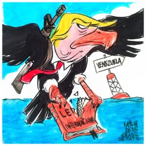 O abutre USA tem sede de sangue e petróleo
