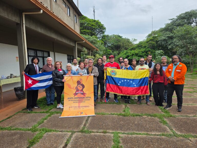Em Brasília, comitê anti-imperialista divulga carta do encontro de solidariedade entre povos