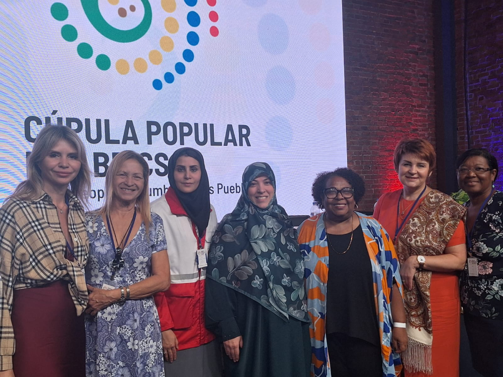 Representantes de Rússia, Irã, Brasil e Nigéria no encontro do Rio de Janeiro