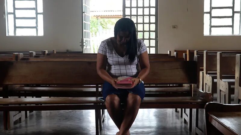 Imagem do documentário "Fé em Disputa", produzido pelo Brasil de Fato