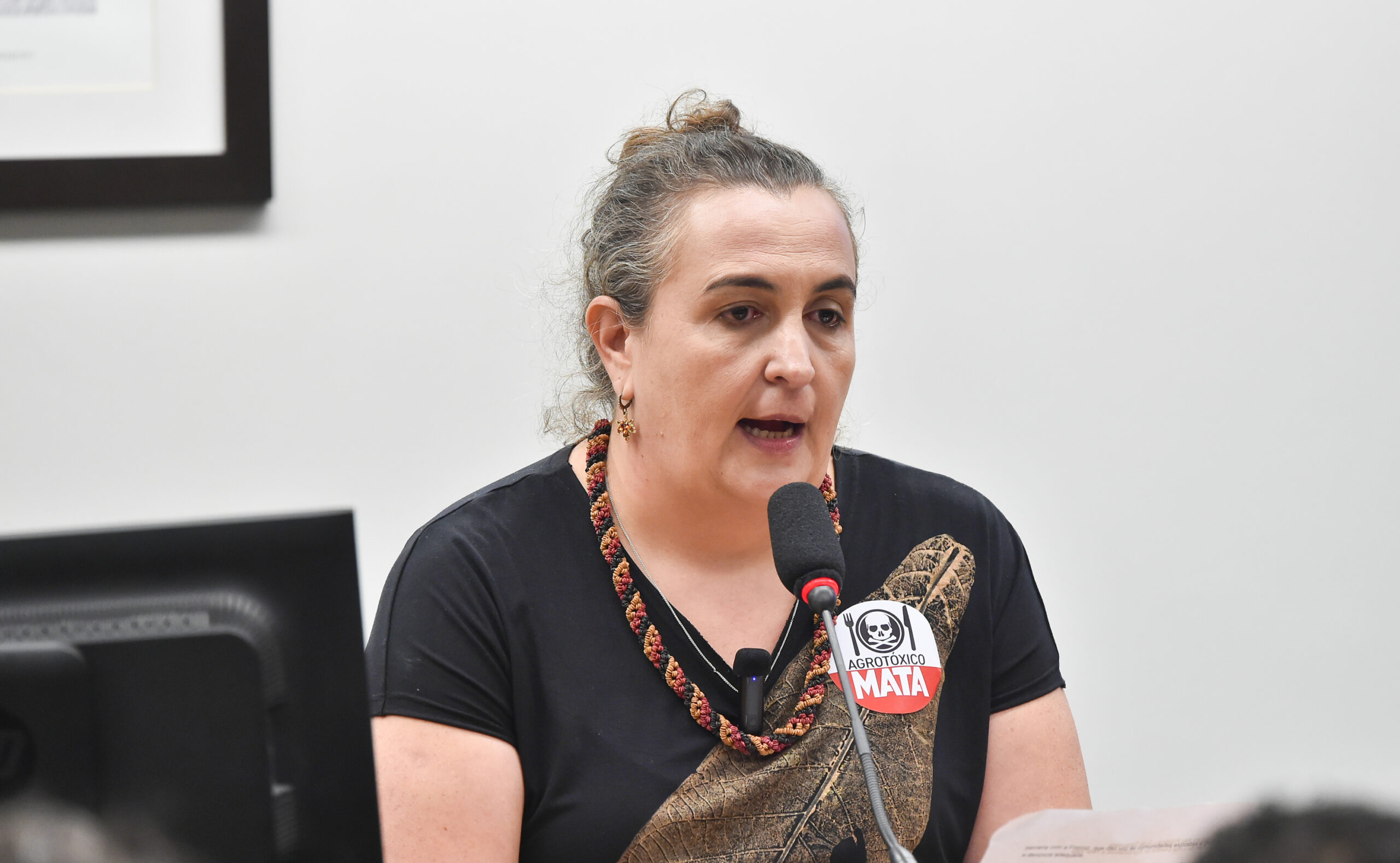 Jakeline Pivato, coordenadora da Campanha Permanente Contra os Agrotóxicos e Pela Vida.