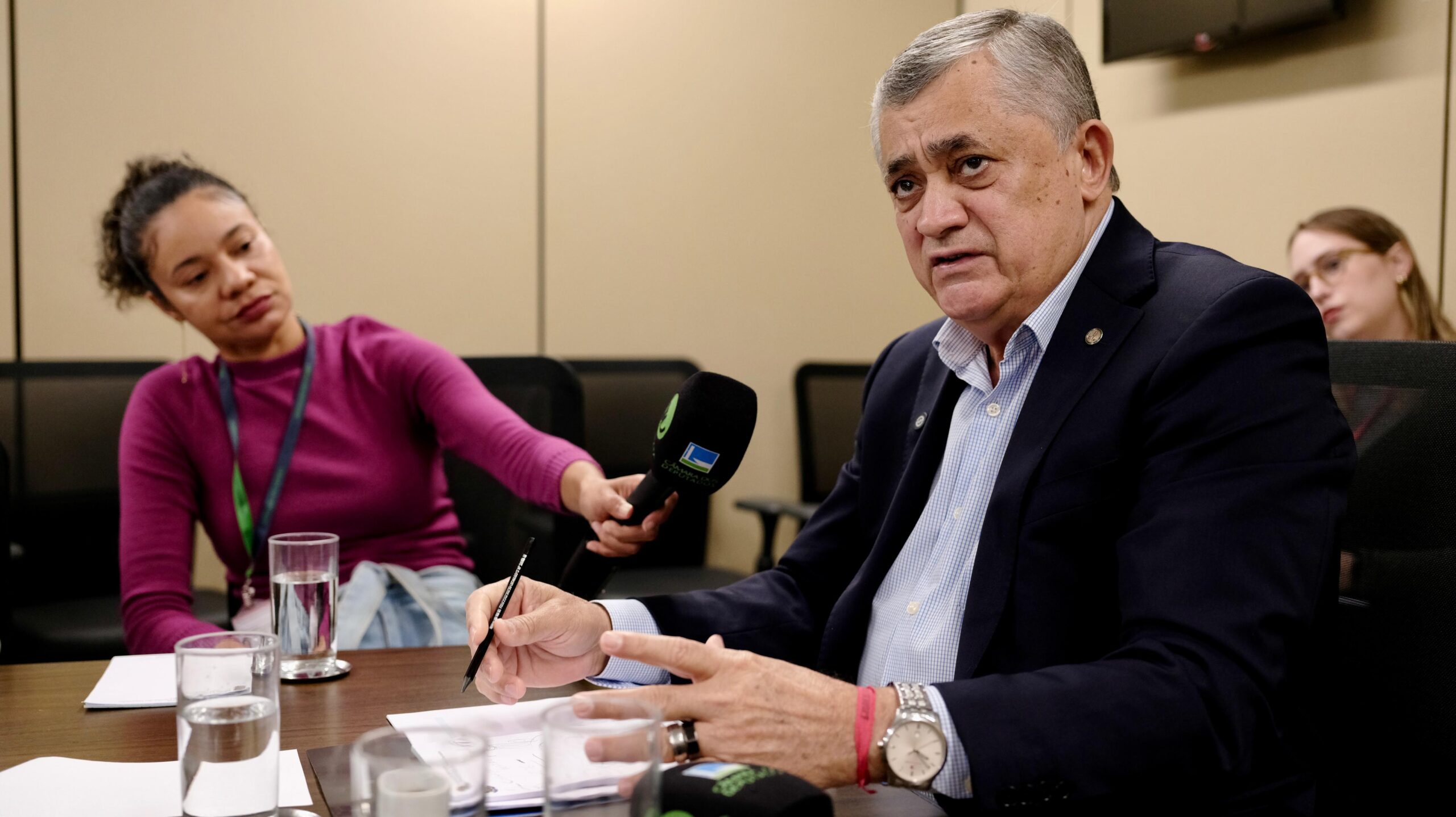 José Guimarães reuniu jornalistas para fazer balanço do ano na Câmara
