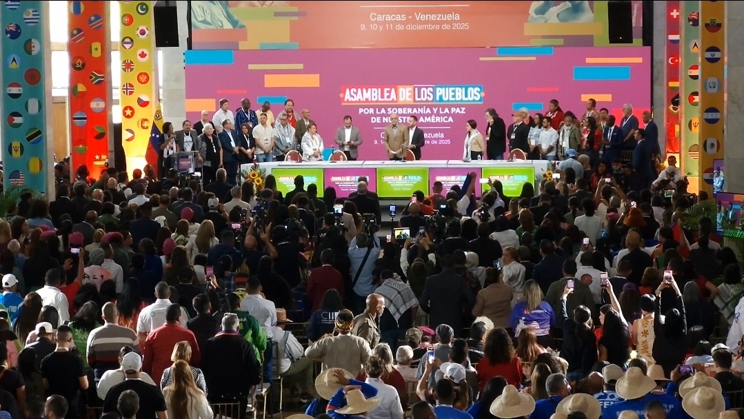 Caracas reuniu delegações de mais de 50 países em abertura da Assembleia dos Povos pela Paz