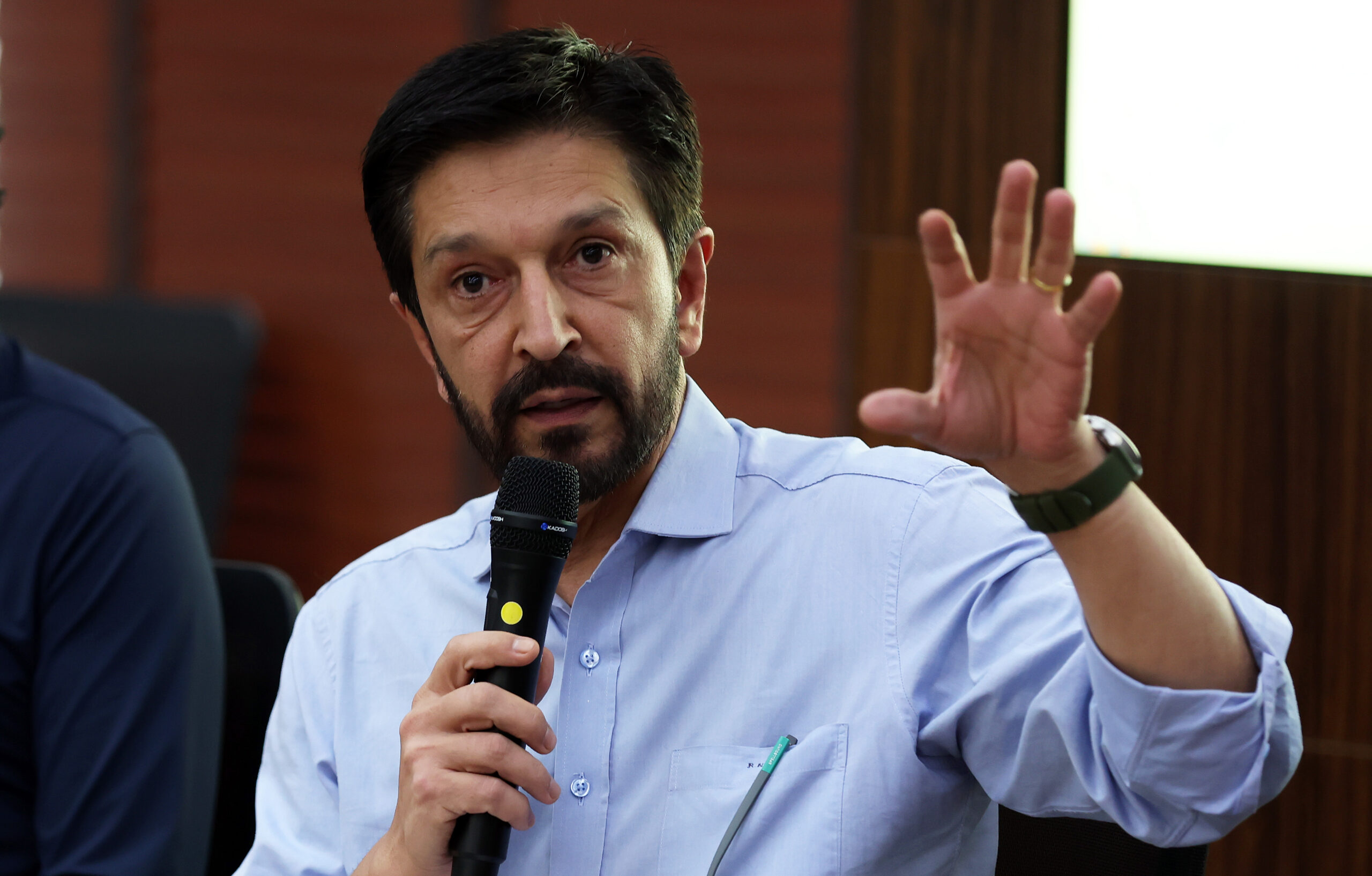 O prefeito de São Paulo Ricardo Nunes (MDB)