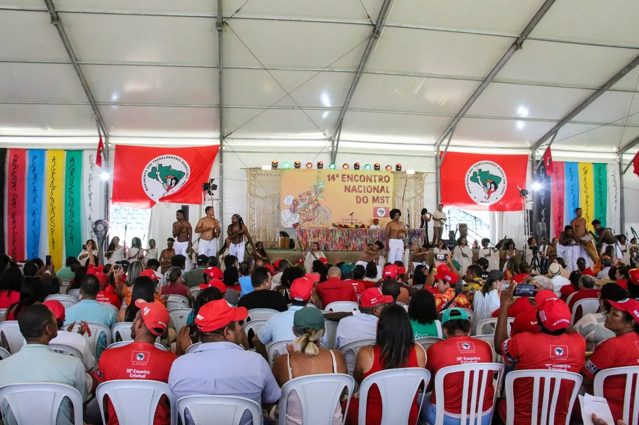 1º Dia do Encontro Nacional do MST, em 2025.