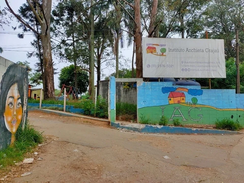 O Instituto Anchieta Grajaú fica em uma área verde da capital paulista