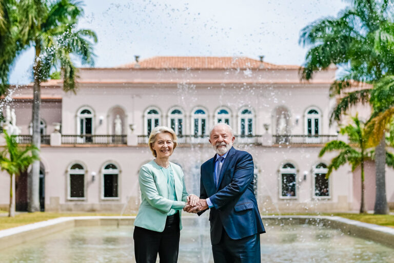 Ursula Von der Leyen destaca ‘compromisso pessoal’ de Lula para acordo Mercosul-União Europeia