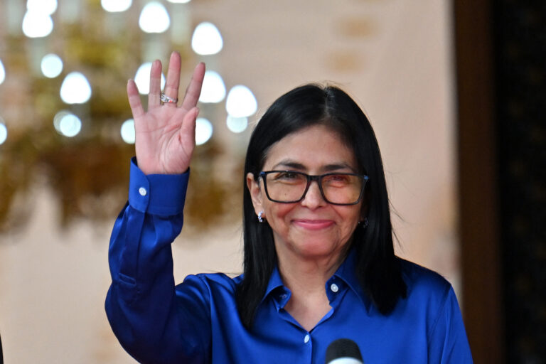 Delcy Rodríguez: ‘Venezuela se abre a um novo momento político’