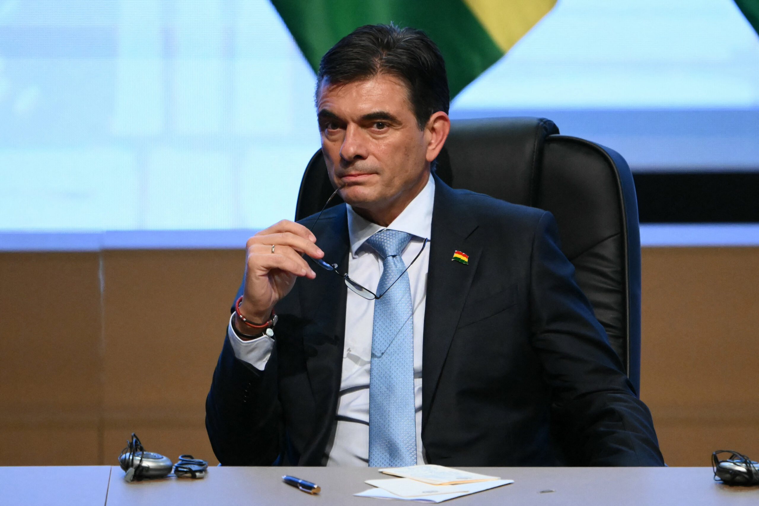 Rodrigo Paz tomou posse em dezembro de 2025 na Bolívia