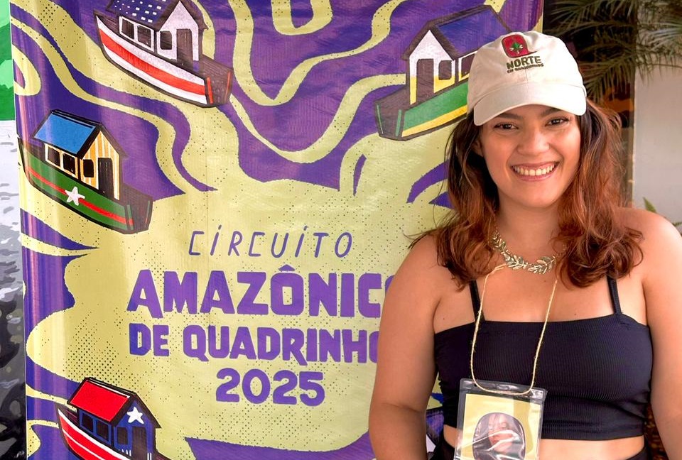 Sâmela Hidalgo, fundadora do Norte em Quadrinhos