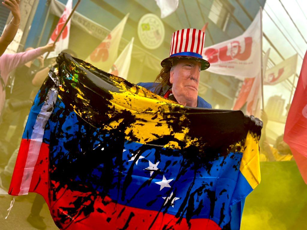imagem de protesto