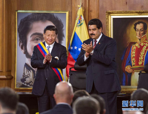 China calls for international cooperation to defend Venezuela’s sovereignty and regional peace