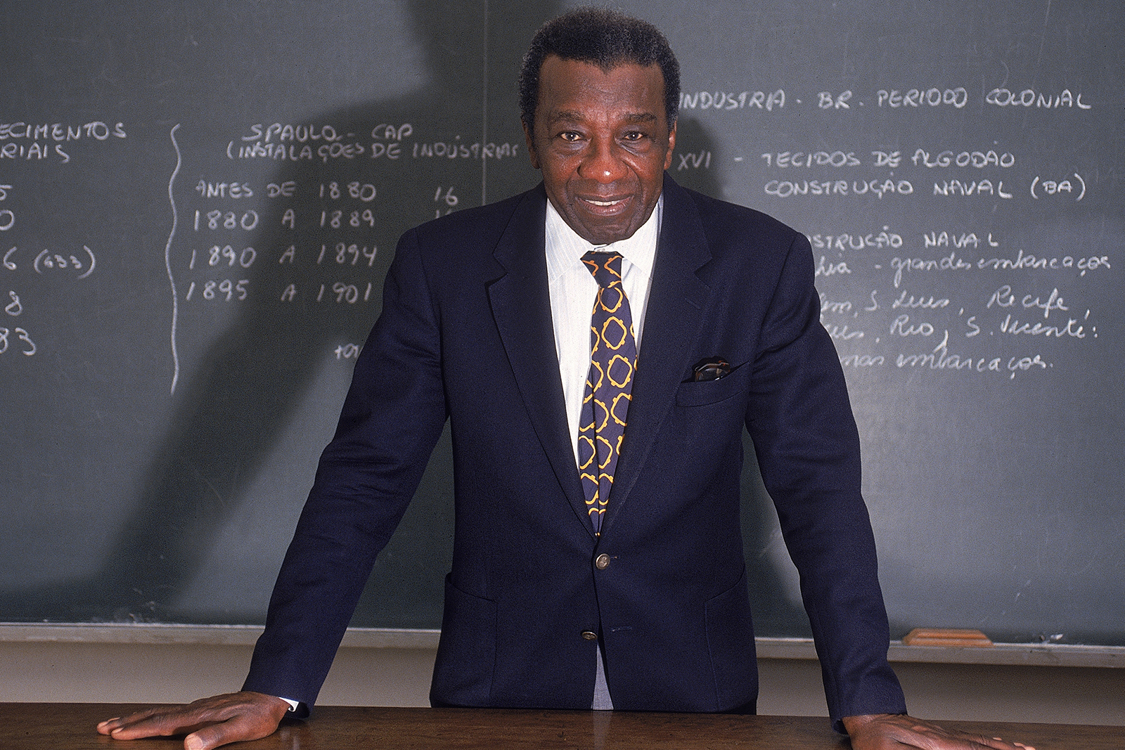 Milton Santos, geógrafo e professor da USP.