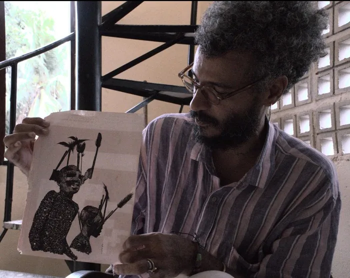 Artista visual pernambucano Laos se inspira em James Baldwin para sua exposição