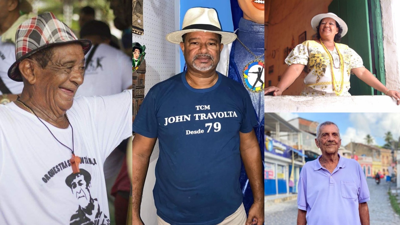 Homenageados foram escolhidos em votação aberta