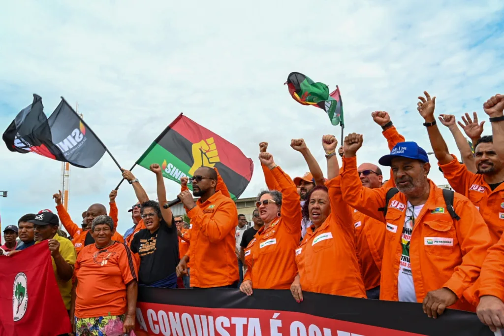 Mobilização teve adesão de 100% das plataformas no segundo dia greve, 16 de dezembro