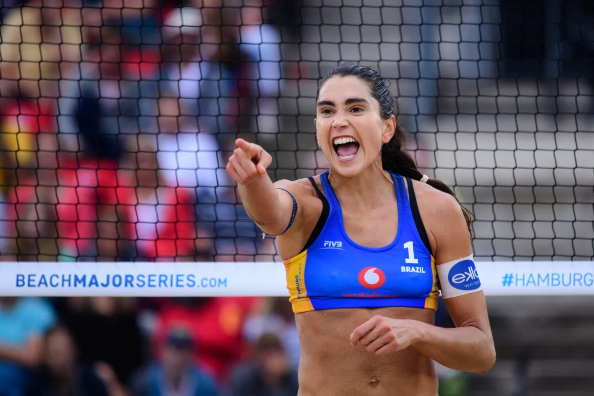 A jogadora de vôlei Carol Solberg • Foto: Divulgação/CBV (17.ago.2018)