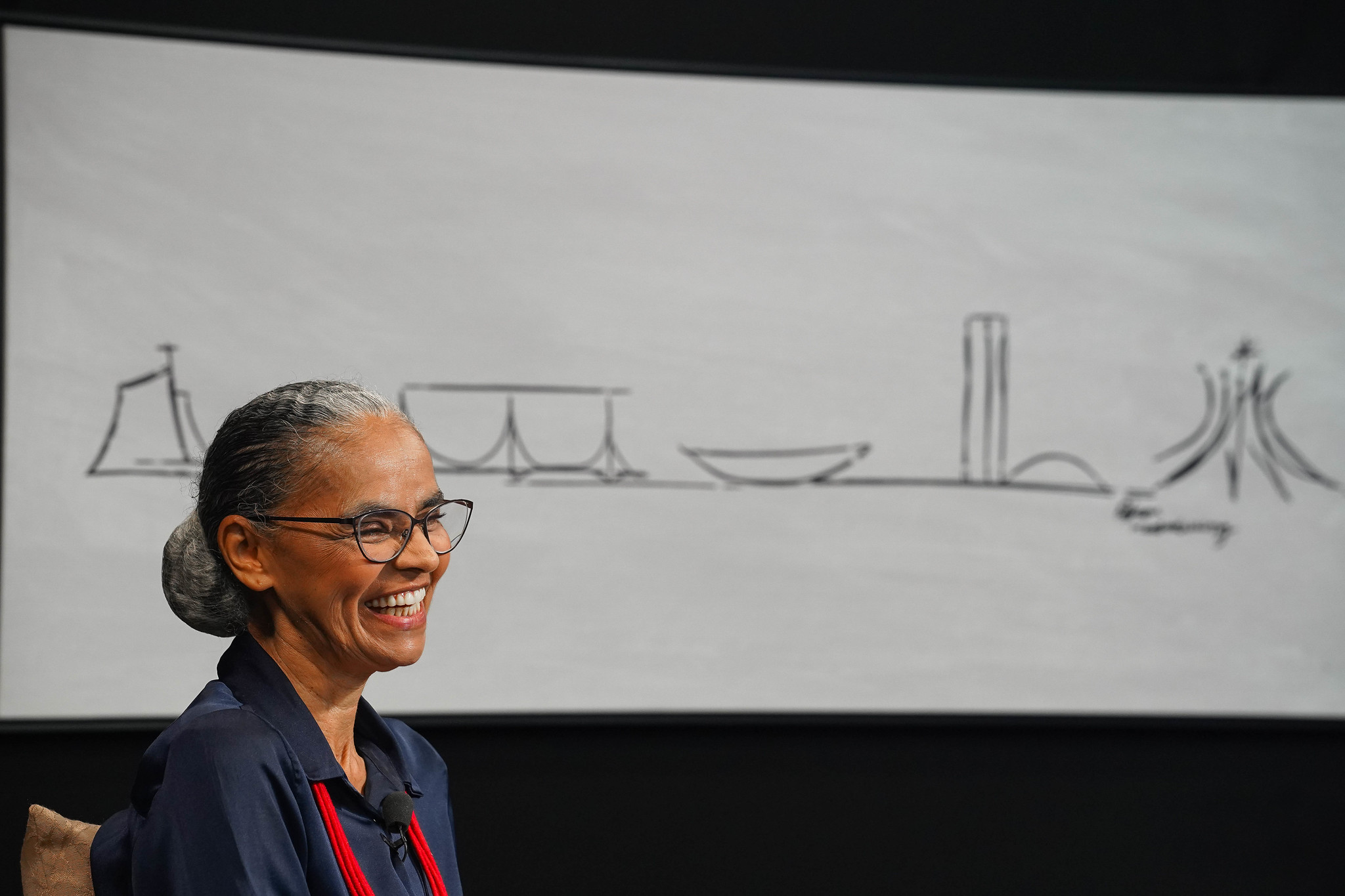 A ministra do Meio Ambiente e Combate à Mudança do Clima, Marina Silva.