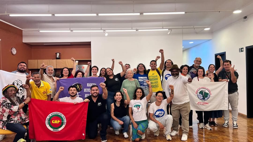 A coordenação Nacional da Frente Brasil Popular (FBP) se reuniu em SP para debater a conjuntura e planejar as lutas de 2026.